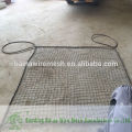 Roche caver câble protection rope mesh / rock riprap rope mesh